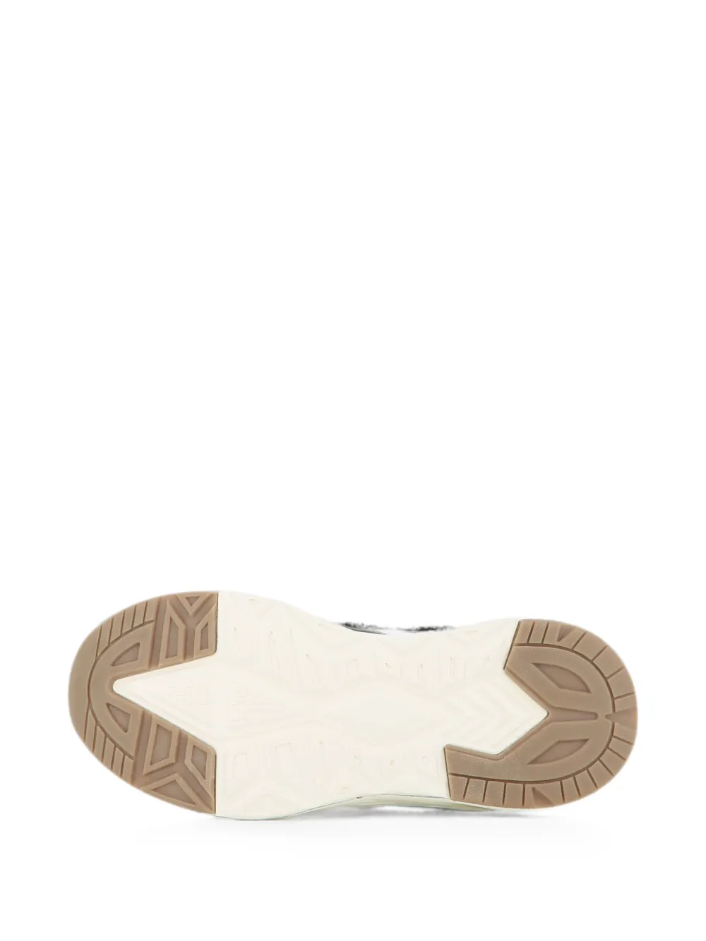 HUGO KIDS logo-print panelled sneakers Zwart