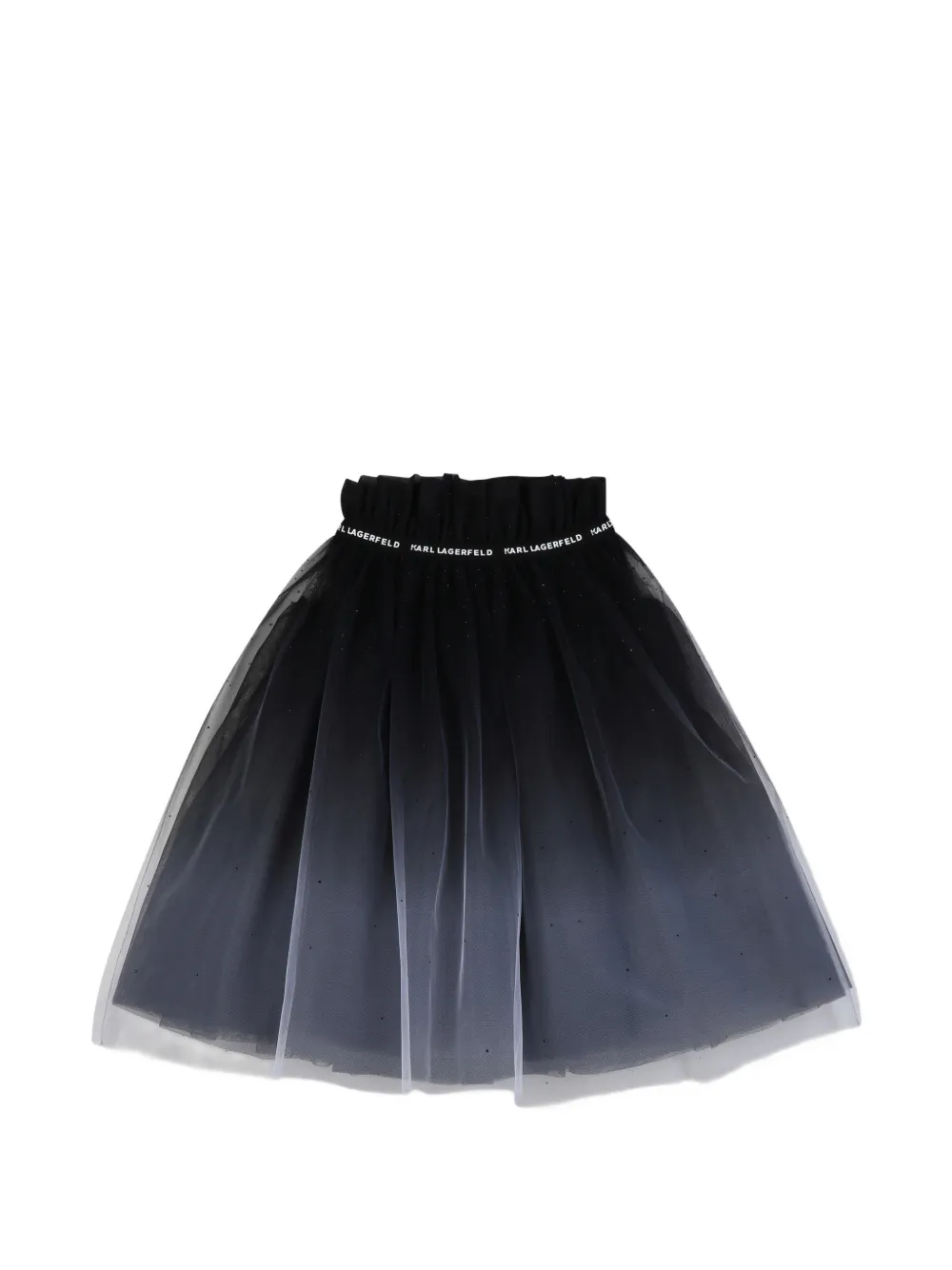 Karl Lagerfeld Kids Gonna stile tutù con paillette - Nero
