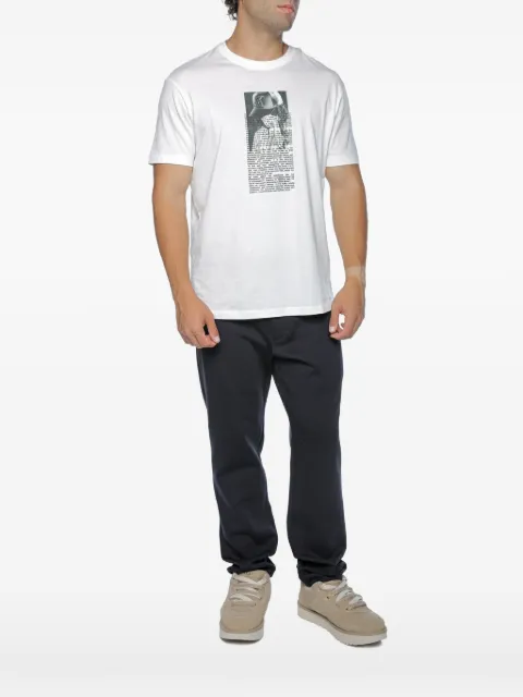 Armani Exchange graphic-print crew-neck T-shirt