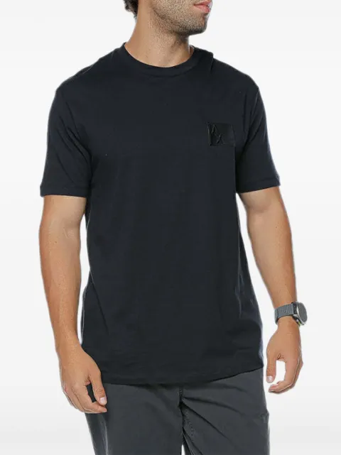 Armani Exchange logo-patch T-shirt