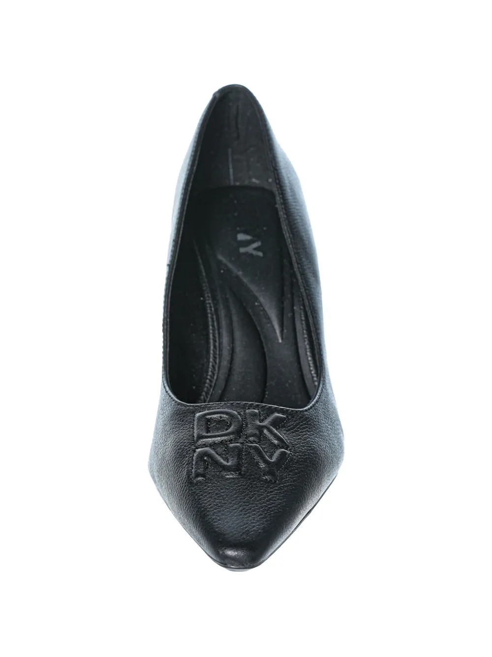 DKNY Nella pumps met logo-reliëf en hak Zwart