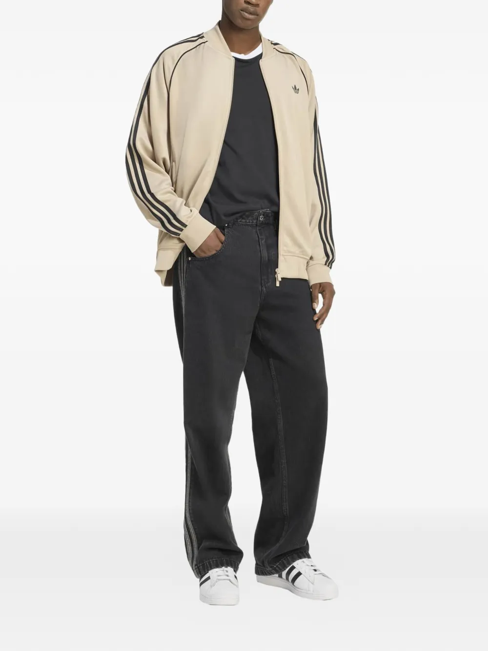 adidas SST Adicolor Classics trainingsjack Beige
