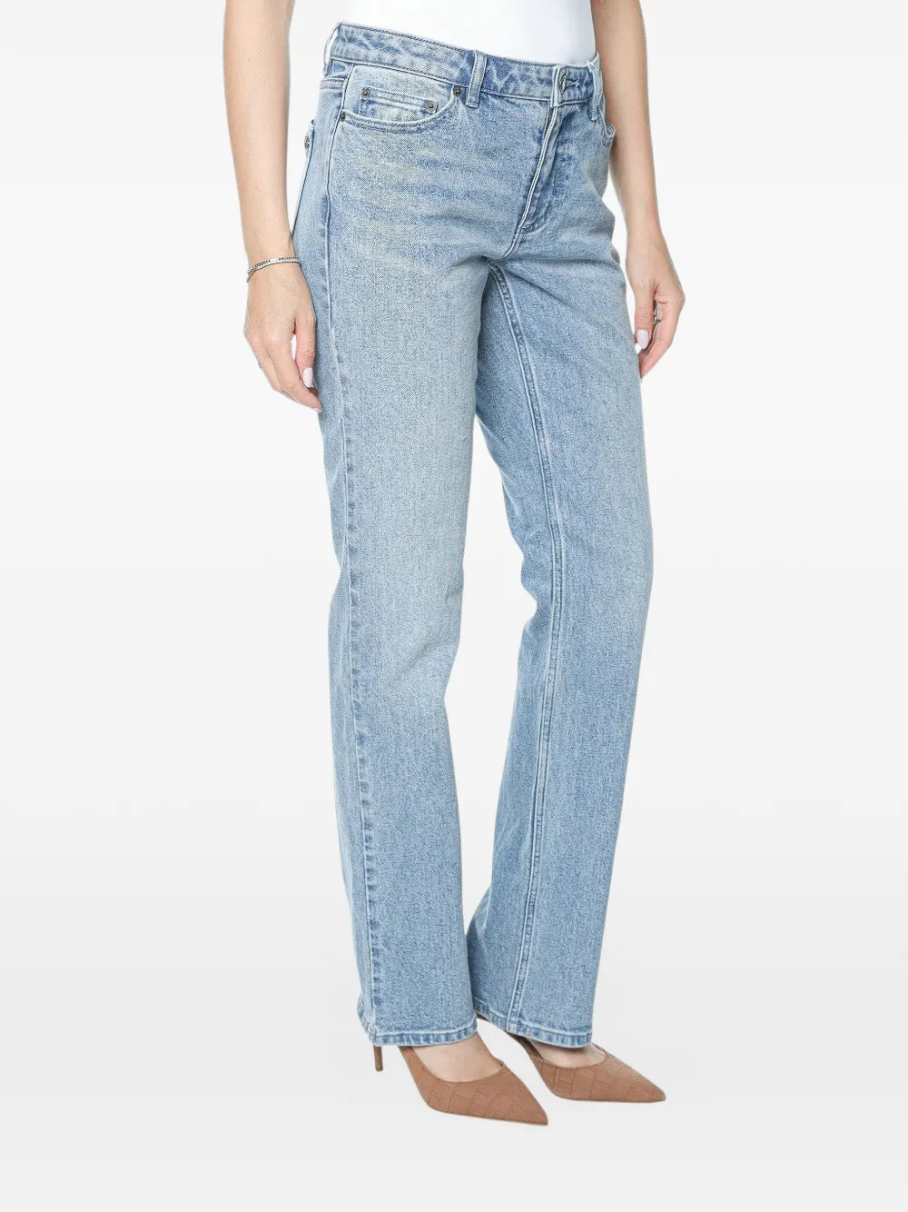 Michael Kors Cigarette stretch denim jeans - Blu