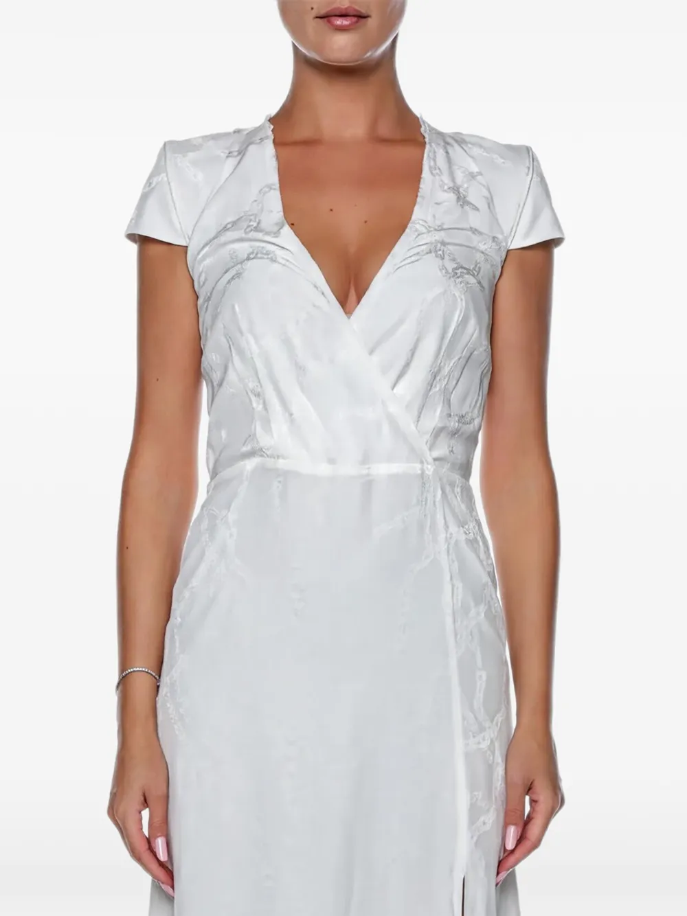 Zadig&Voltaire Rapazi maxi-dress Wit