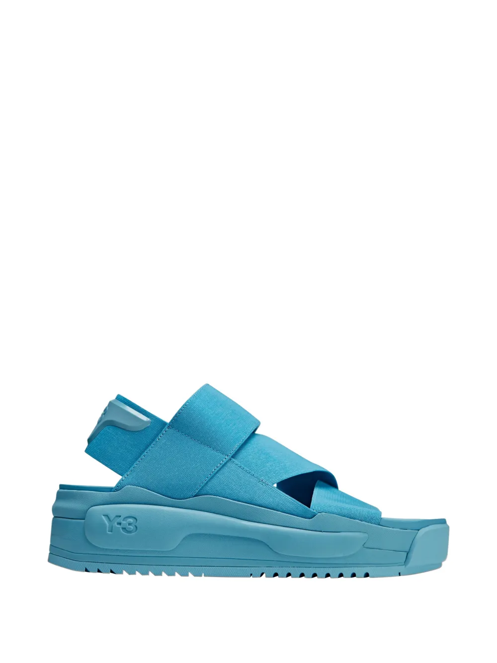 Y-3 Rivalry panelled sandals - Blue