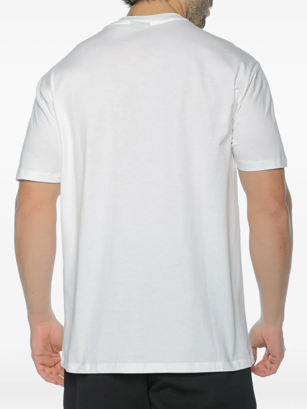Armani Exchange T-shirt met logoprint Wit