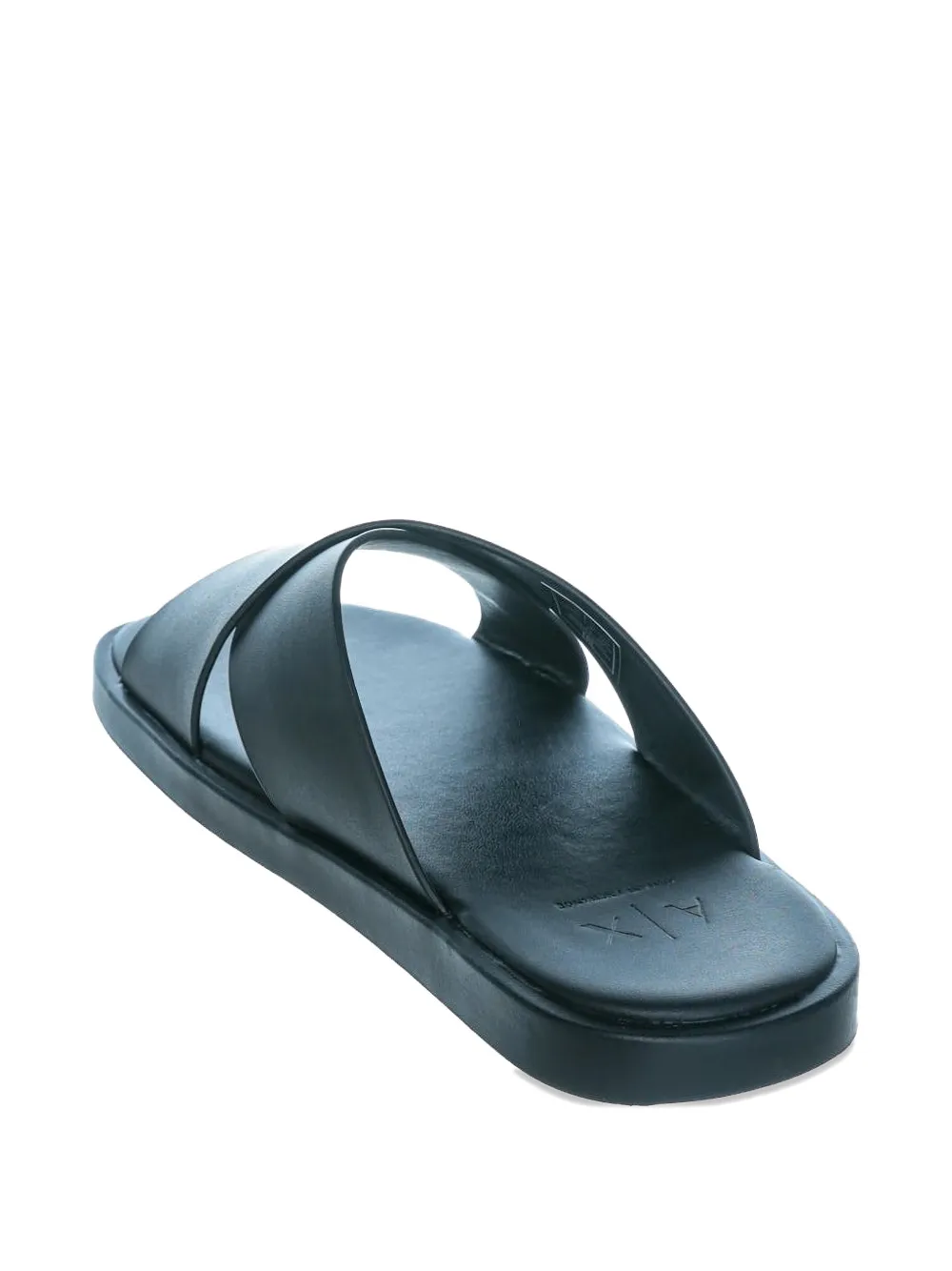 Armani Exchange Sandalen met gekruiste bandjes Zwart