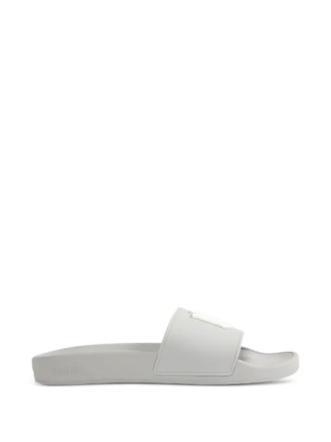 AMIRI monogram-motif slides