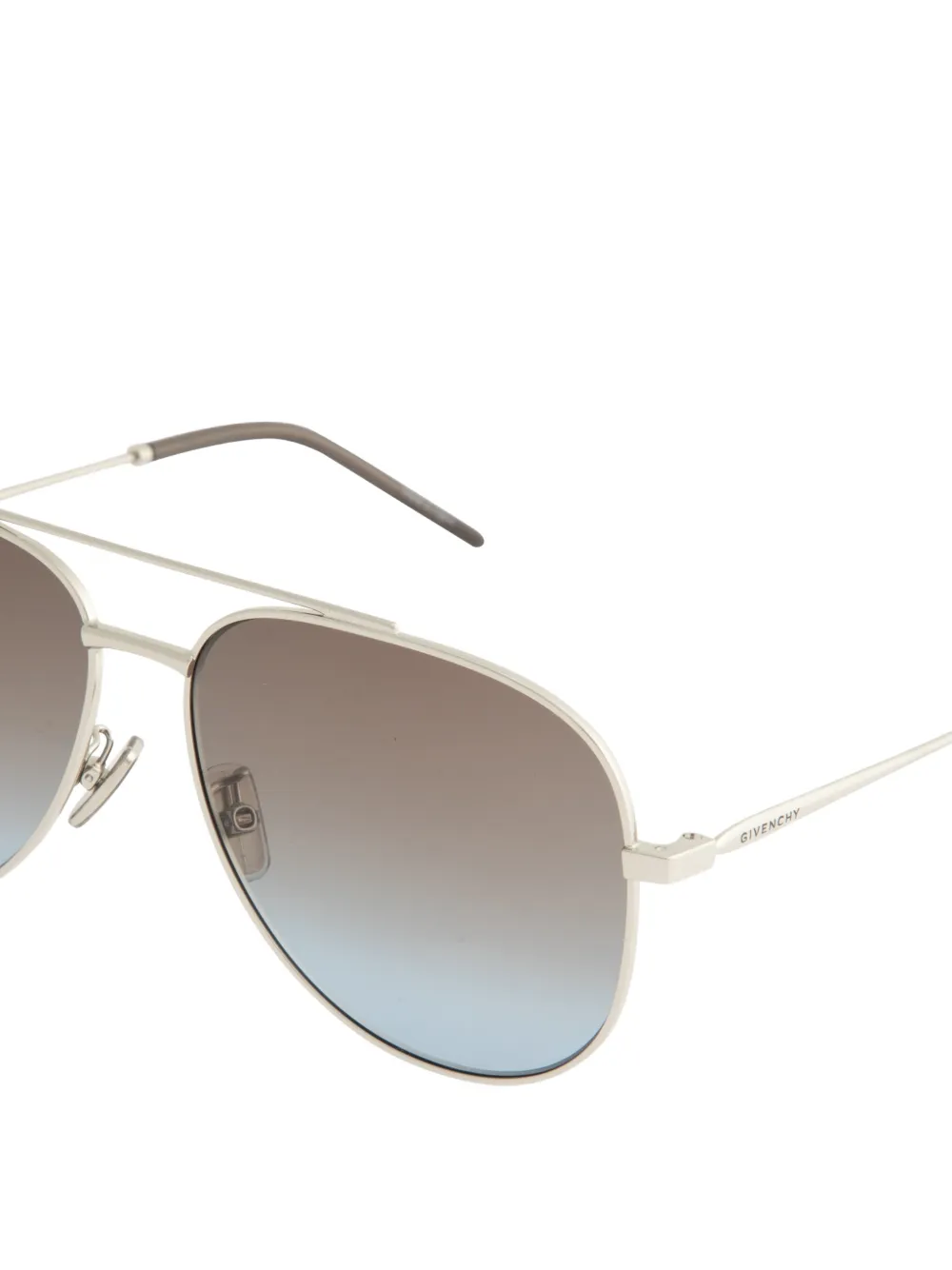 Givenchy Eyewear City zonnebril met piloten montuur Zilver
