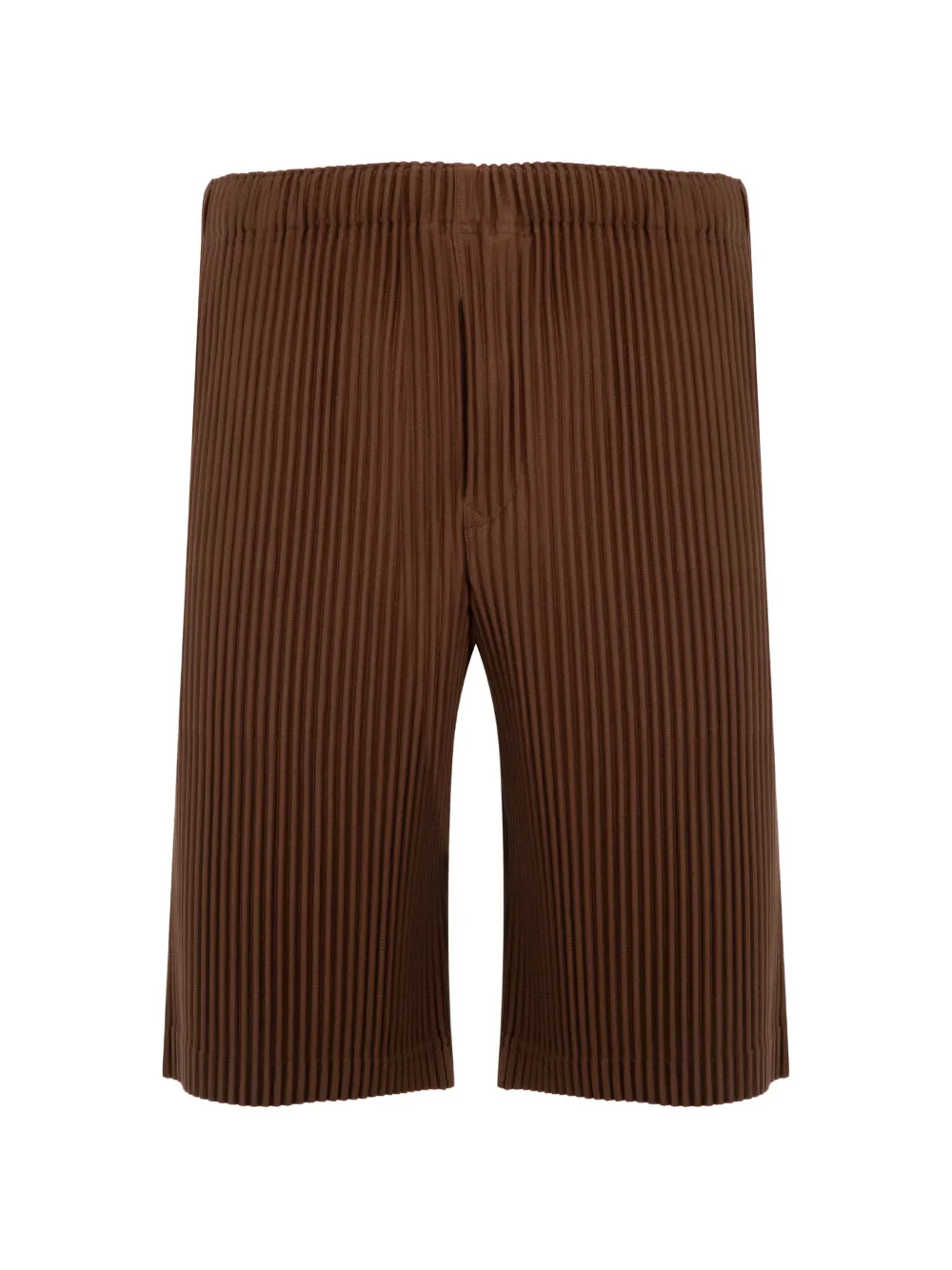 Issey Miyake Color Pleats 2 shorts - Marrone