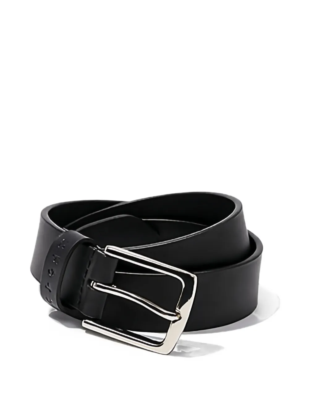 Edwin Forever Leather Belt In Black