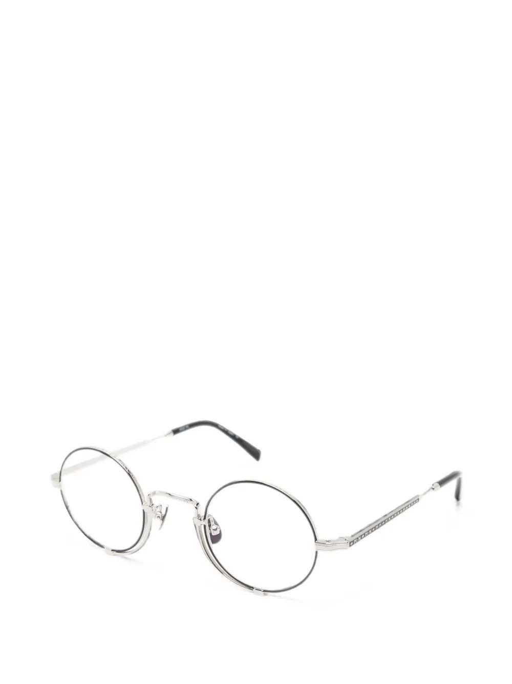 Matsuda Bril met rond montuur Zilver