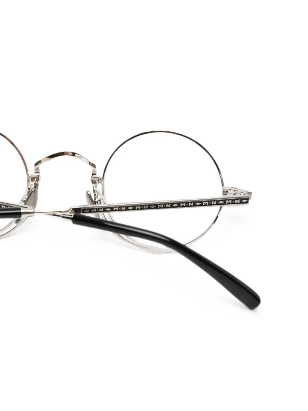 Matsuda Bril met rond montuur Zilver