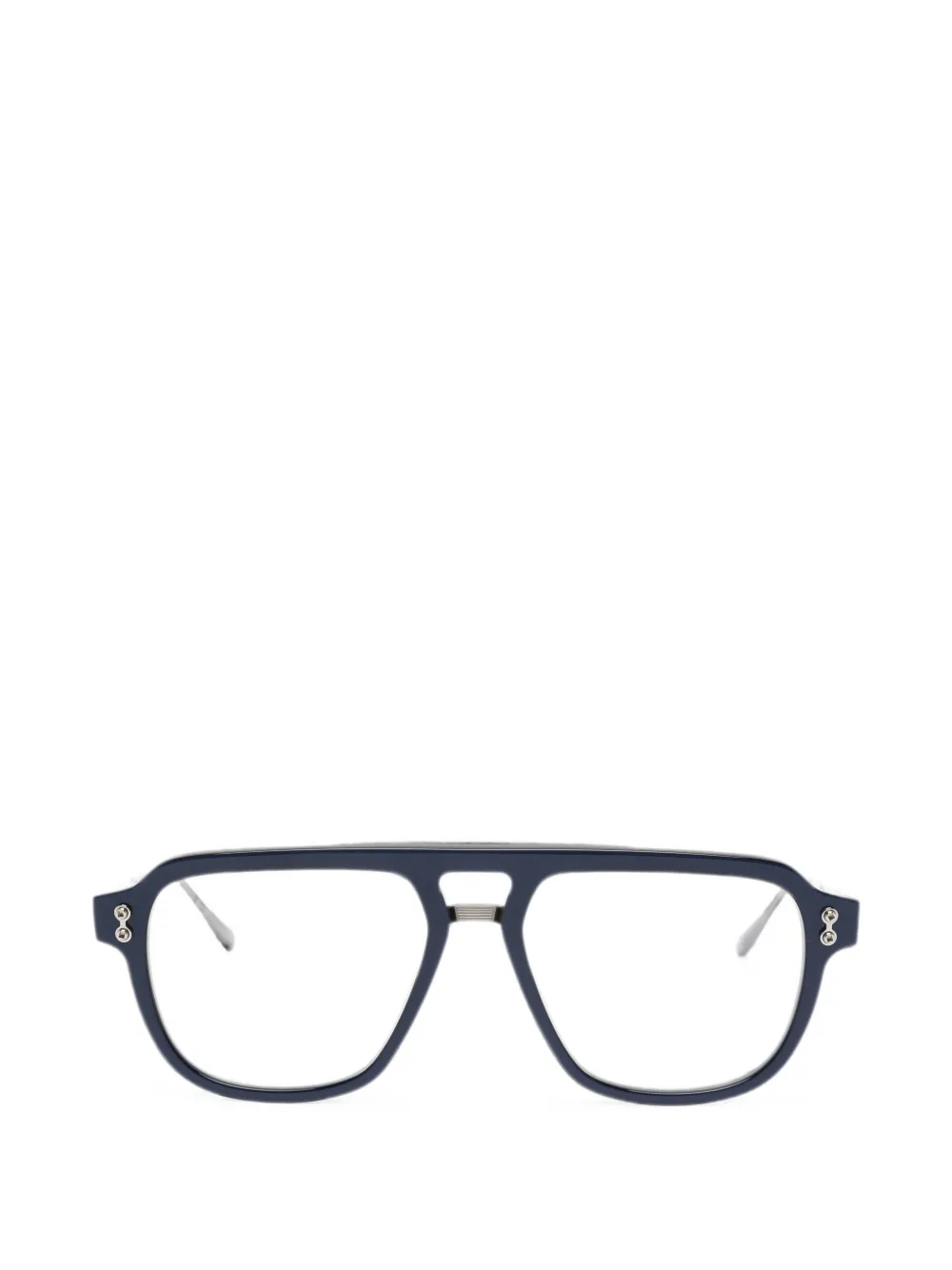 Akoni Argo Pilot-frame Glasses In Silver