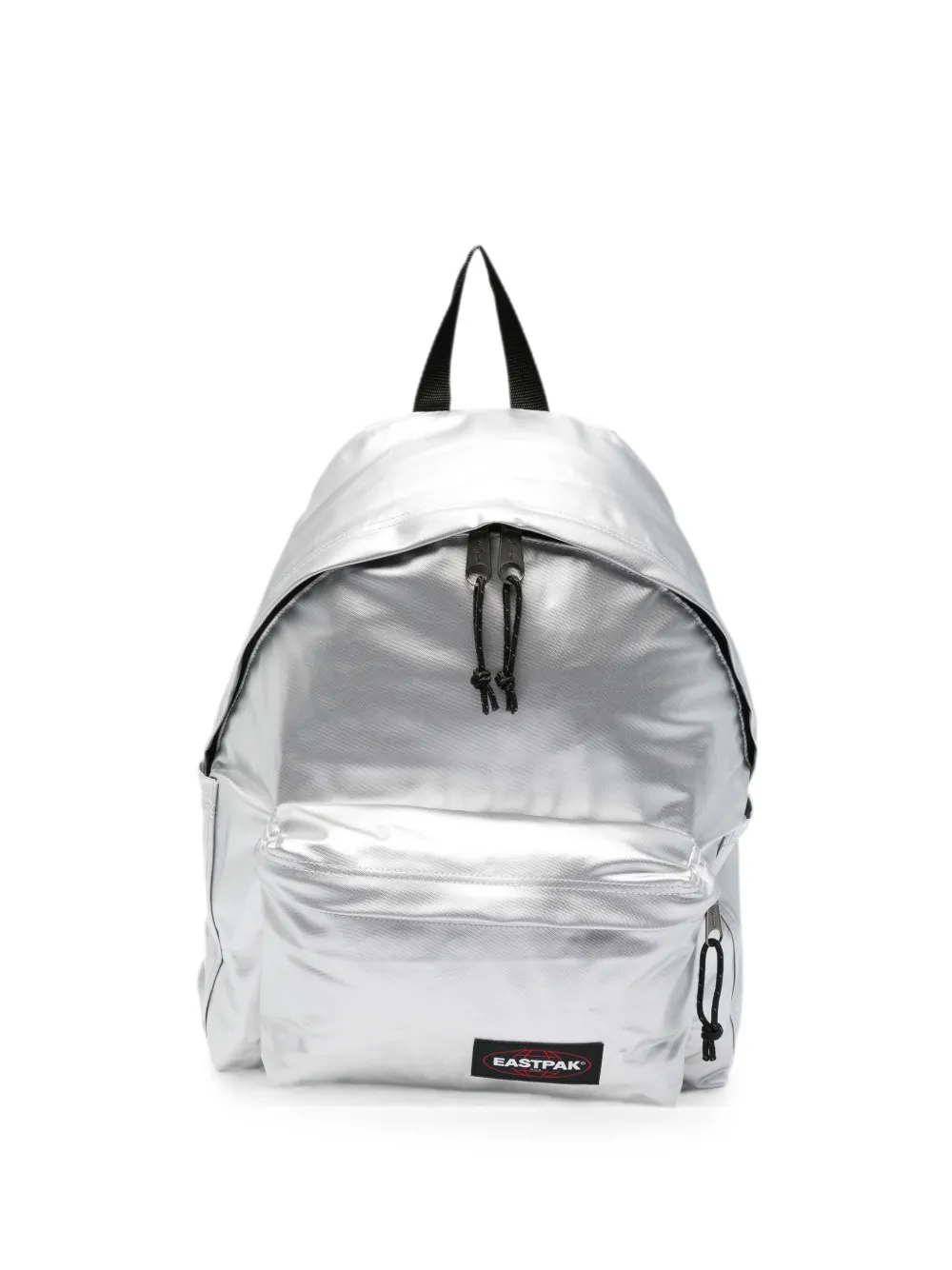 Eastpak Day Pak'R metallic-effect logo-patch backpack - Argento