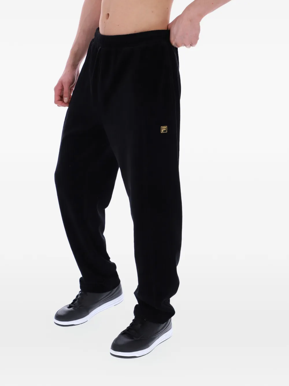Fila Lorrie trainingsbroek met naaddetail Zwart
