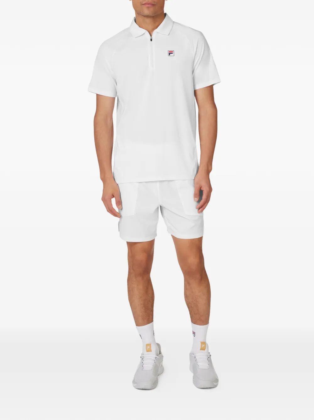 Fila Poloshirt met korte mouwen Wit
