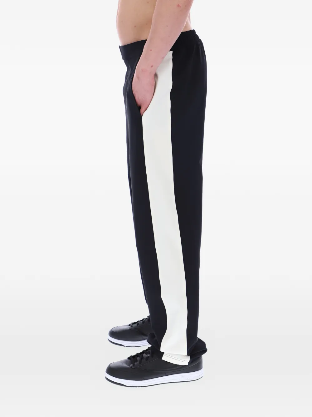 Fila Trainingsbroek met zijstreep Zwart