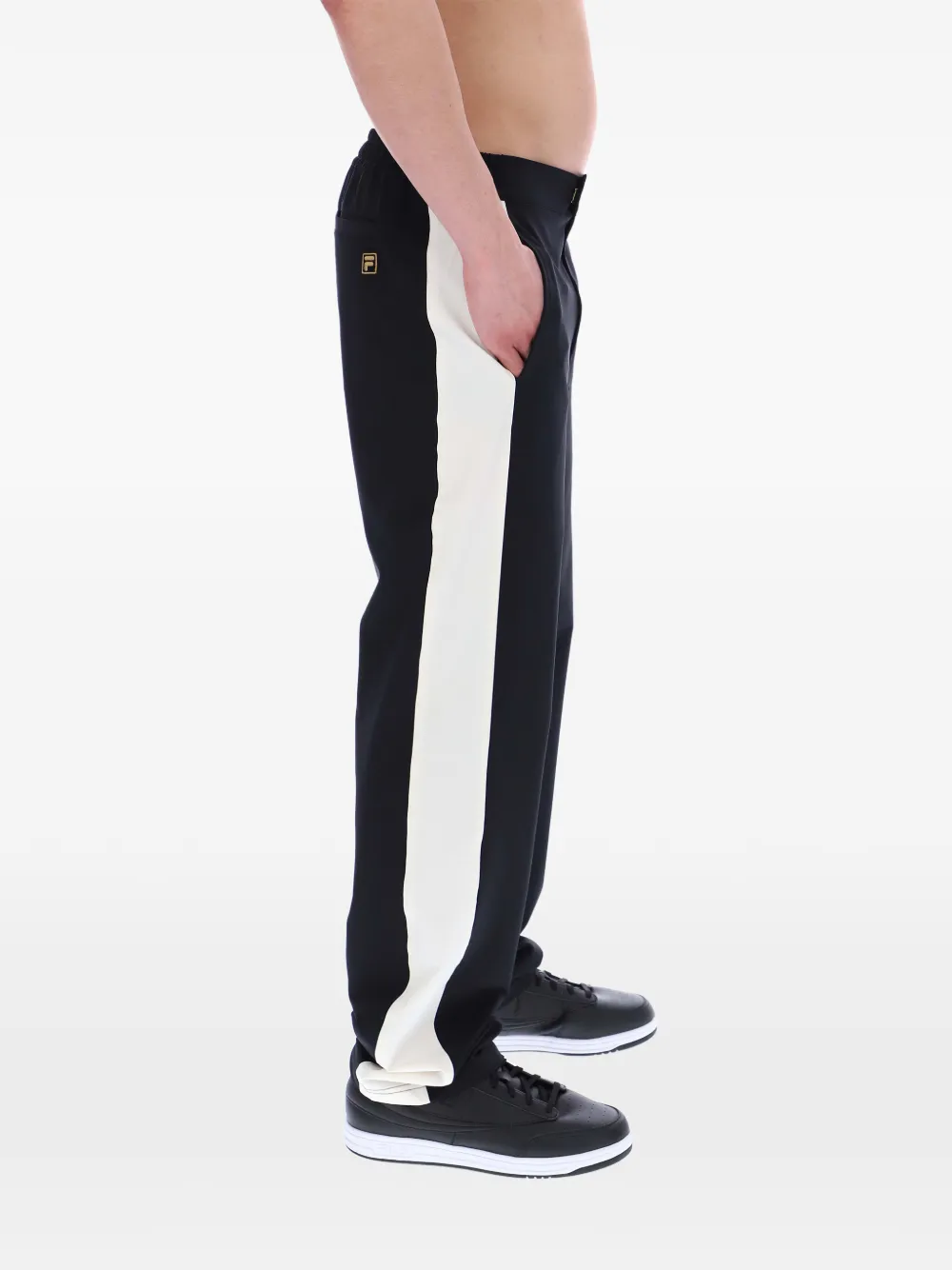 Fila Trainingsbroek met zijstreep Zwart