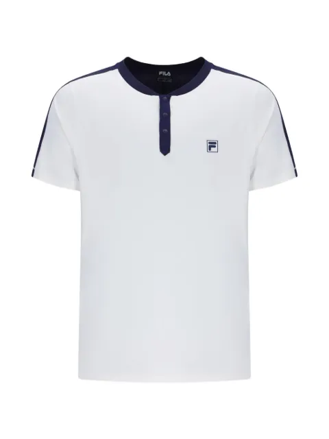 Fila Henry Neck contrast-trim henley T-shirt