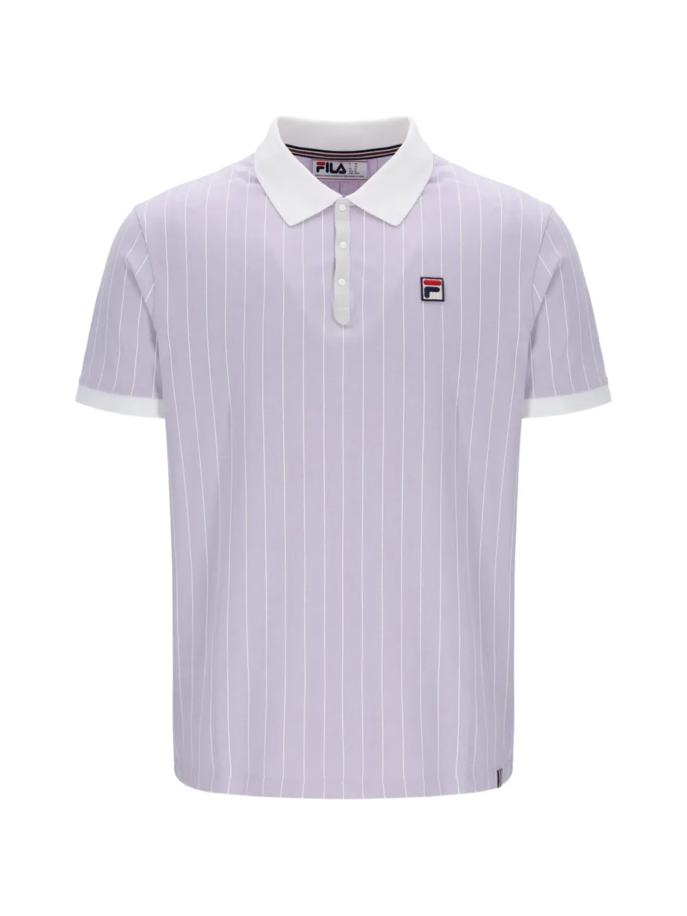 Fila Gestreiftes BB1 Poloshirt - Violett