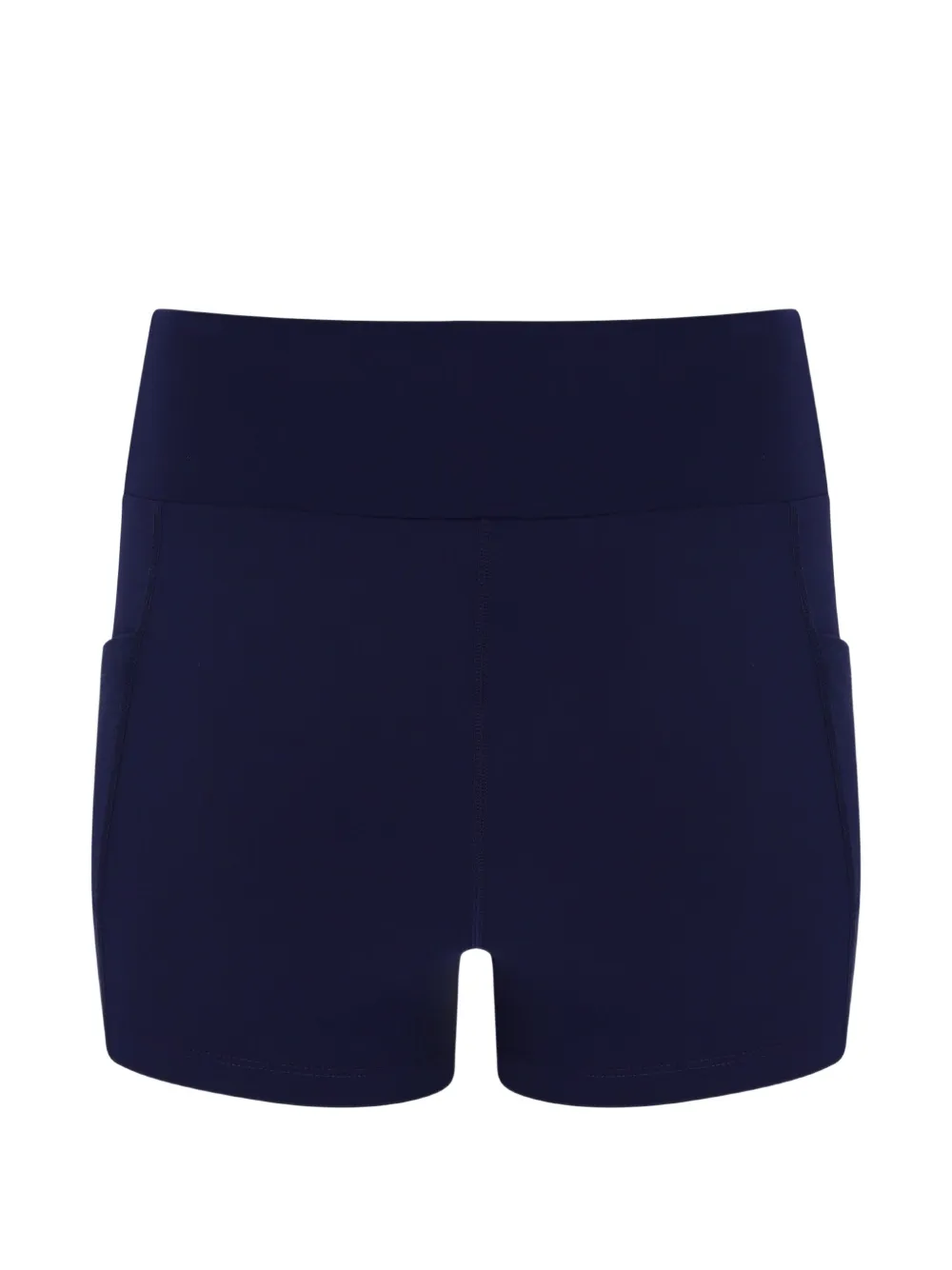 Fila Trainingsshorts met contrasterende afwerking en racerback Blauw