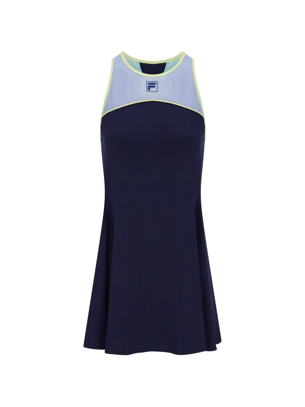 Fila Abito corto con bordo a contrasto - Blu