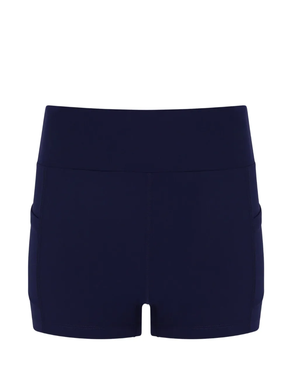 Fila Trainingsshorts met contrasterende afwerking en racerback Blauw