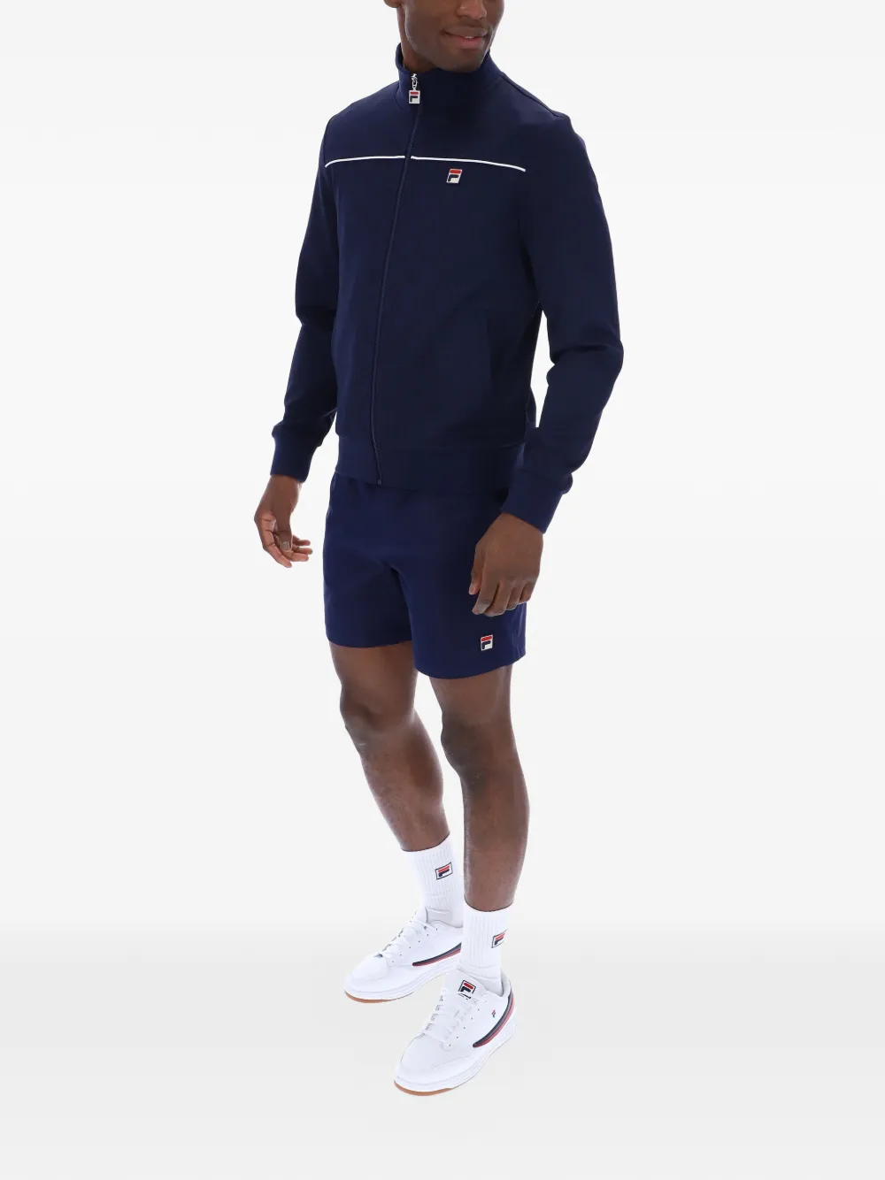 Fila Gennaro 1911 trainingsjack met monogramprint Blauw