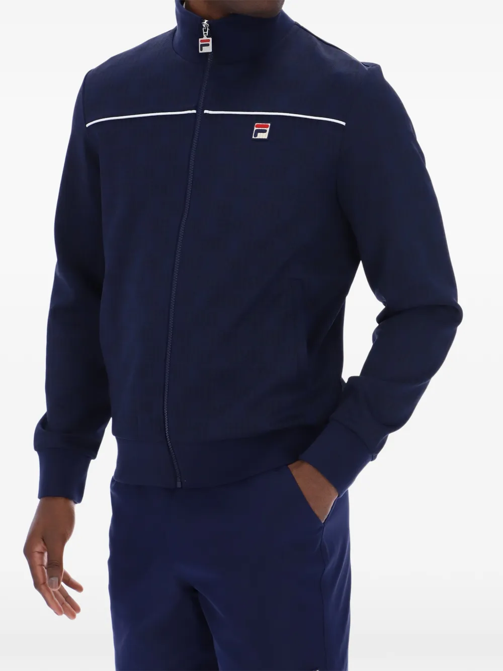 Fila Gennaro 1911 trainingsjack met monogramprint Blauw