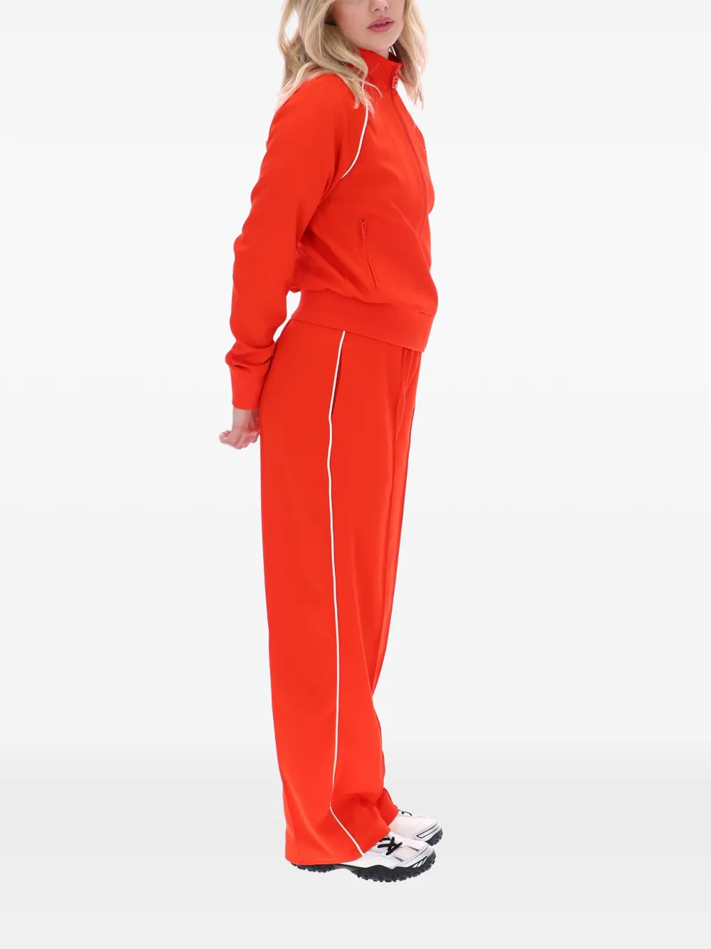Fila Diano trainingsjack met afwerking van touw Rood