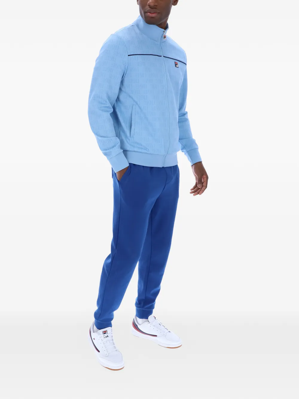 Fila Gennaro 1911 trainingsjack met monogramprint Blauw