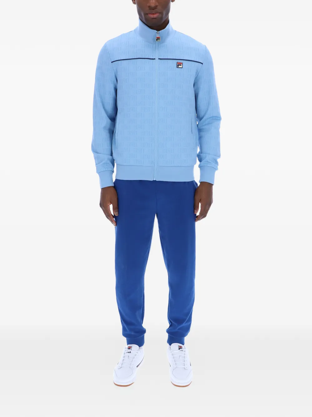 Fila Gennaro 1911 trainingsjack met monogramprint Blauw