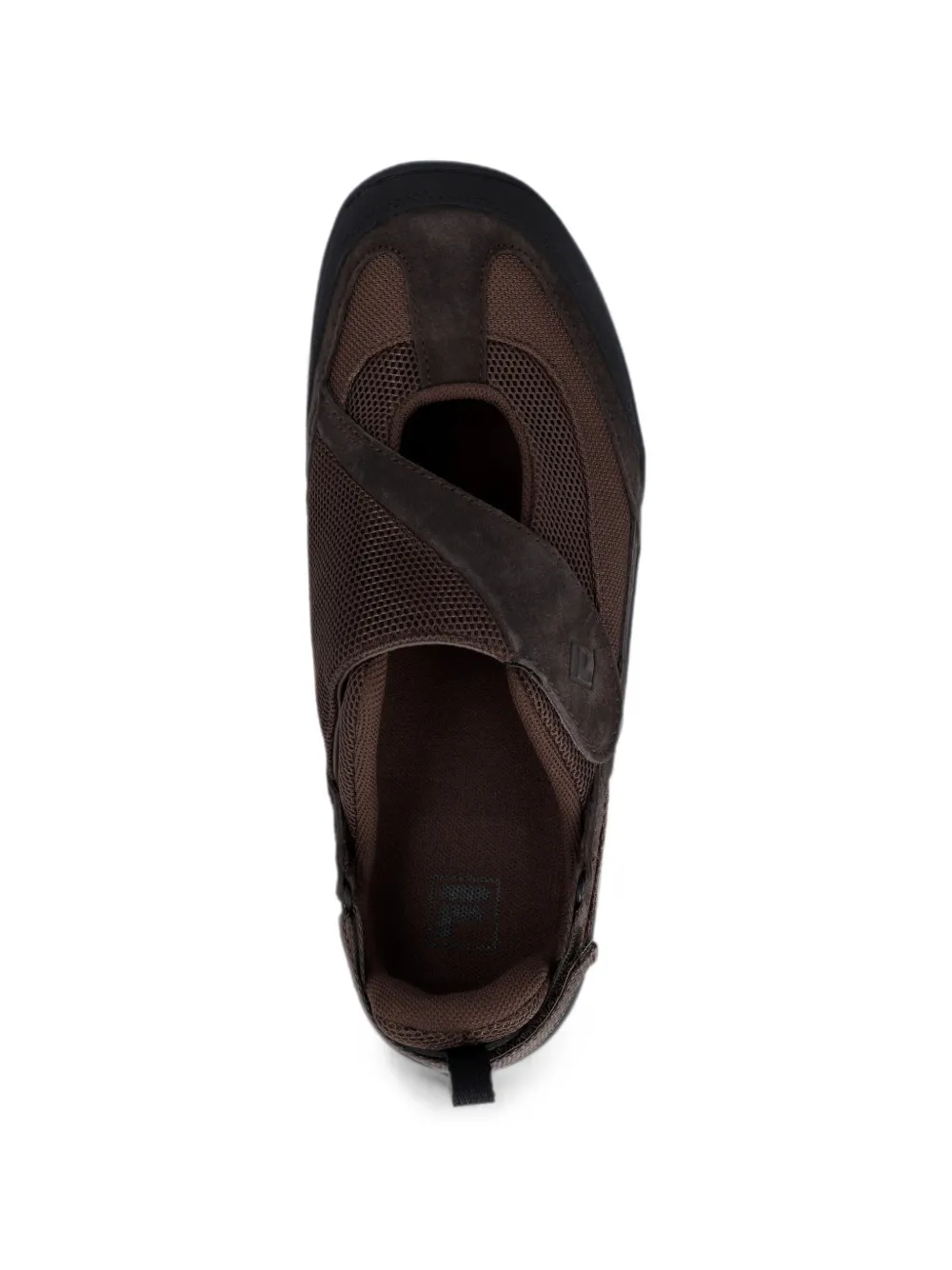 Fila Melvis low-top sneakers met klittenband Bruin