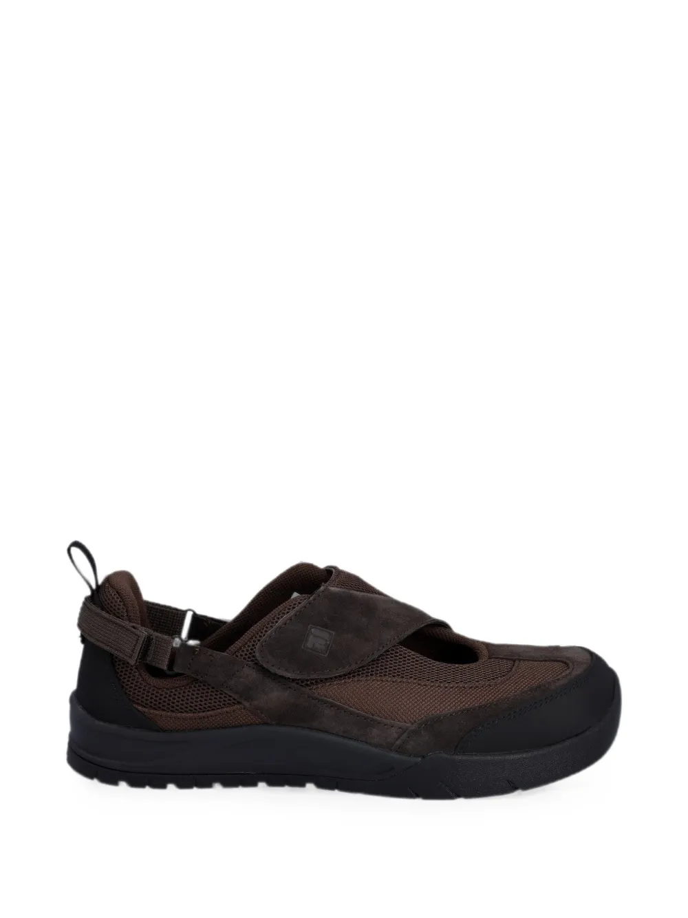 Fila Melvis low-top sneakers met klittenband Bruin
