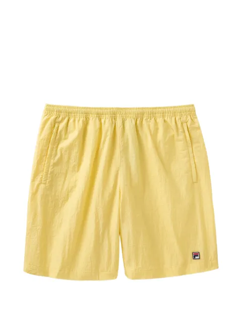 Fila x Hailey crinkled track shorts