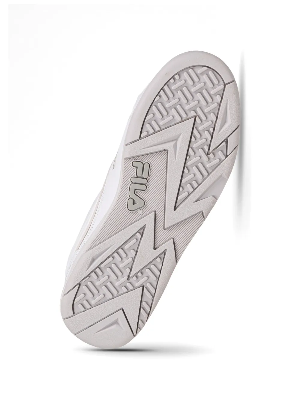 Fila Casim leren low-top sneakers met vlakken Wit