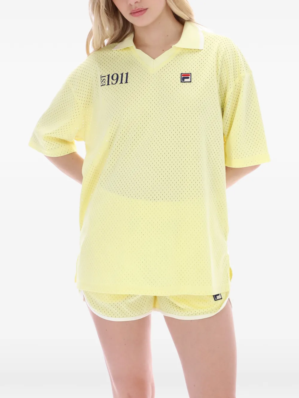 Fila Vernazza T-shirt Geel