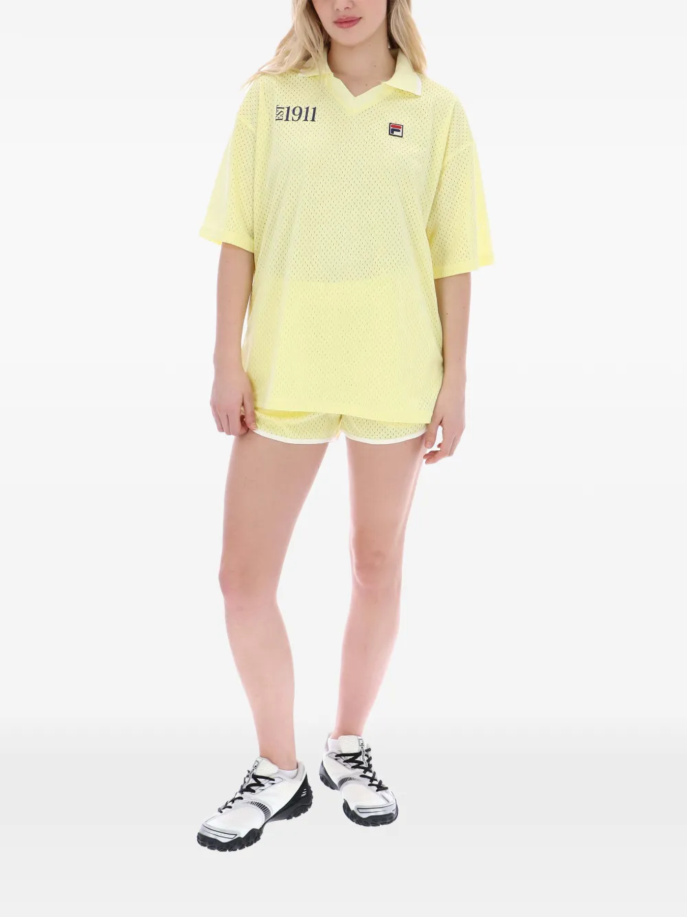 Fila Vernazza T-shirt Geel