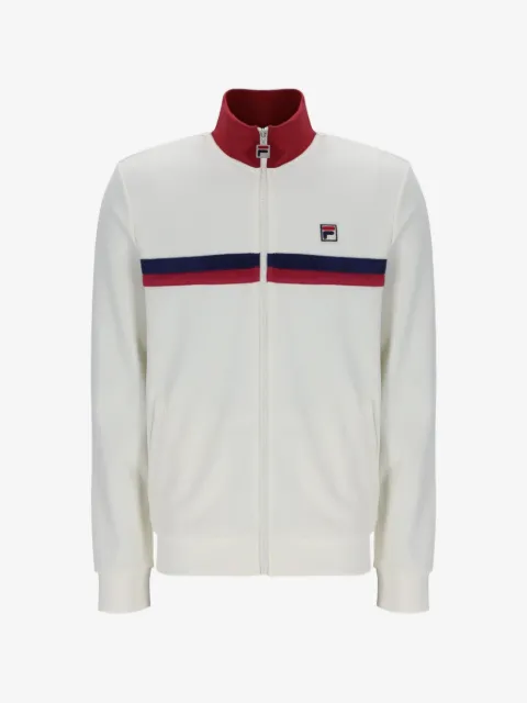 Fila Enrico terry-stripe track jacket