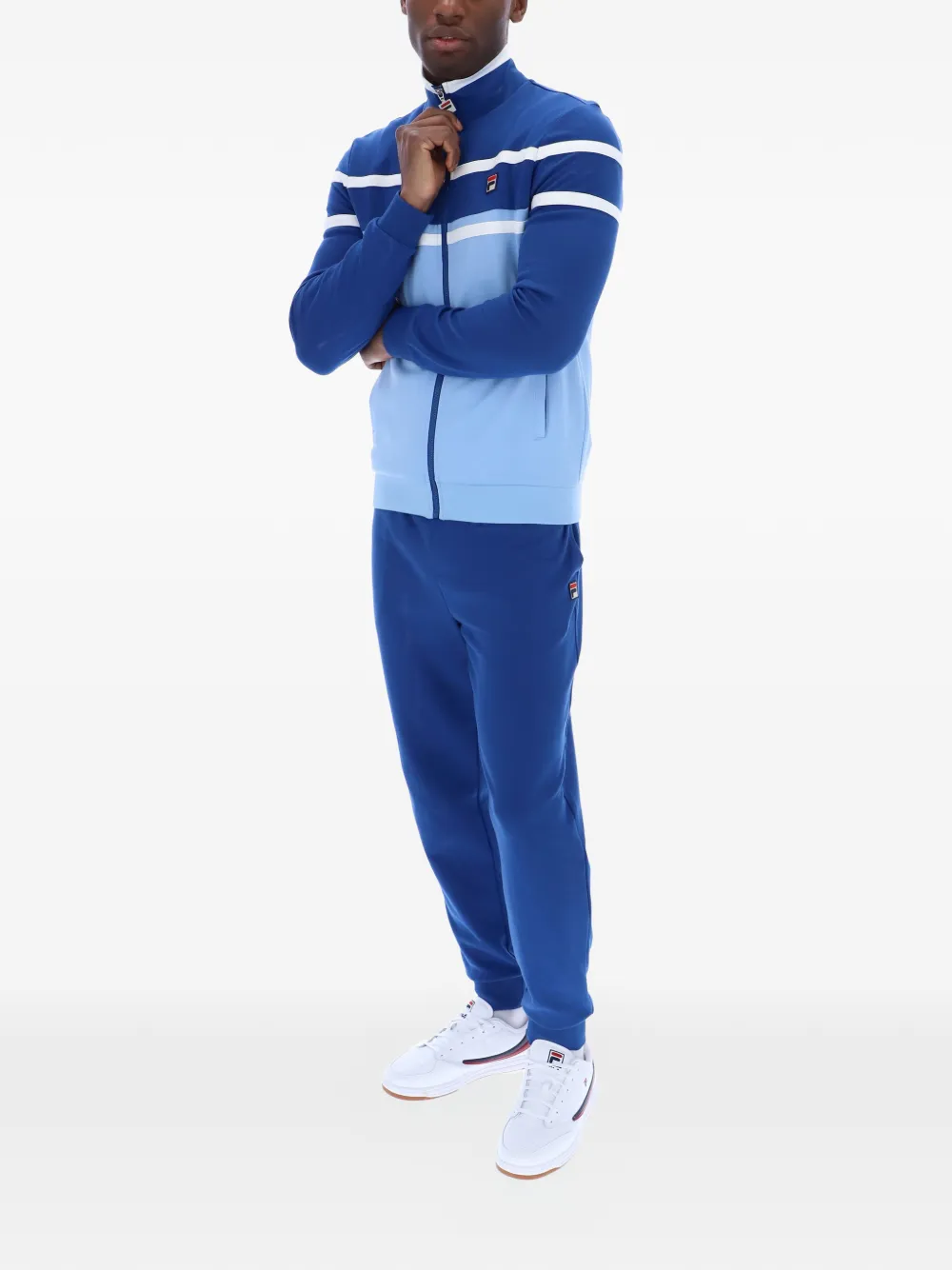 Fila Trainingsjack met colourblocking Blauw