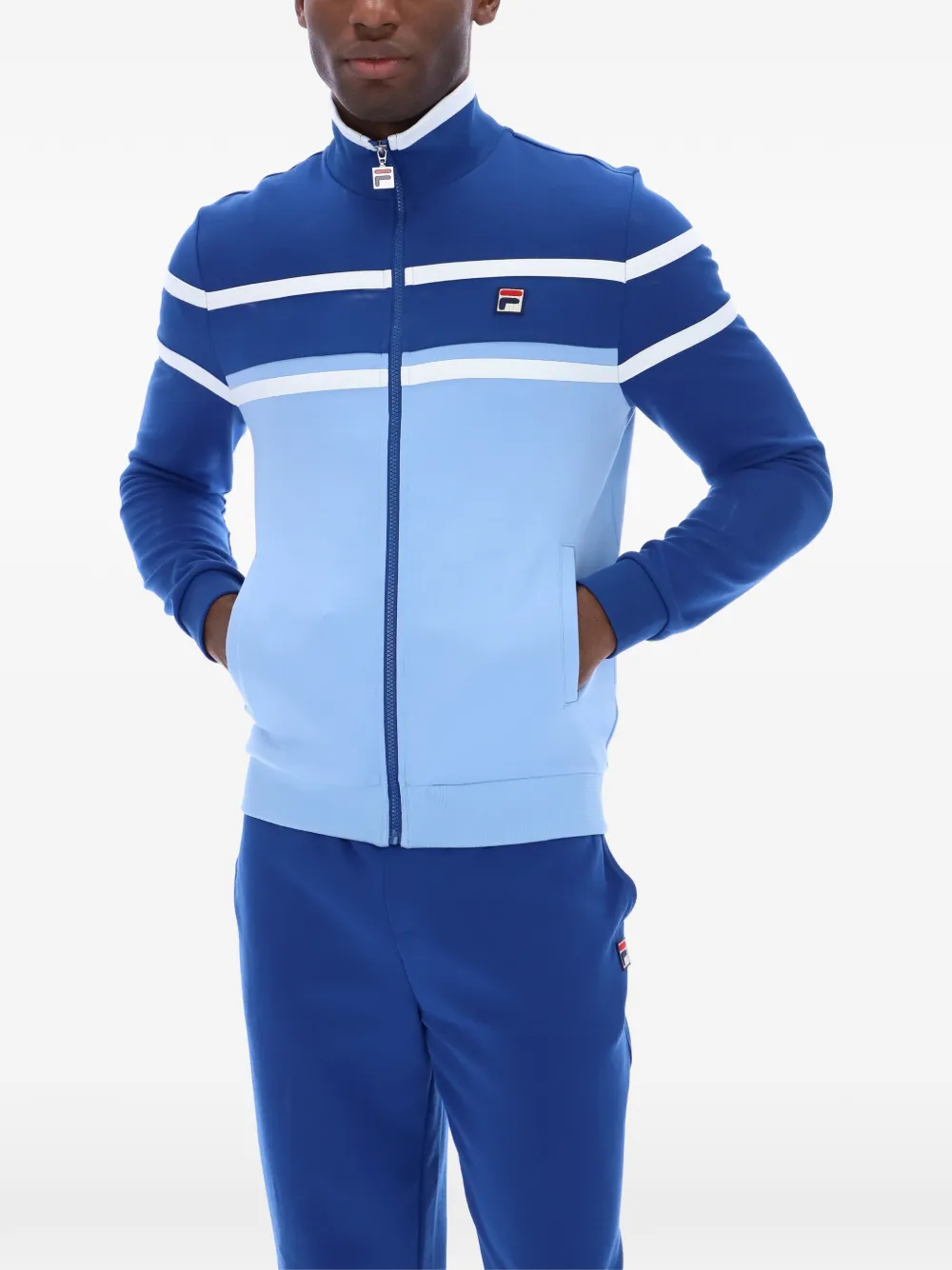 Fila Trainingsjack met colourblocking Blauw
