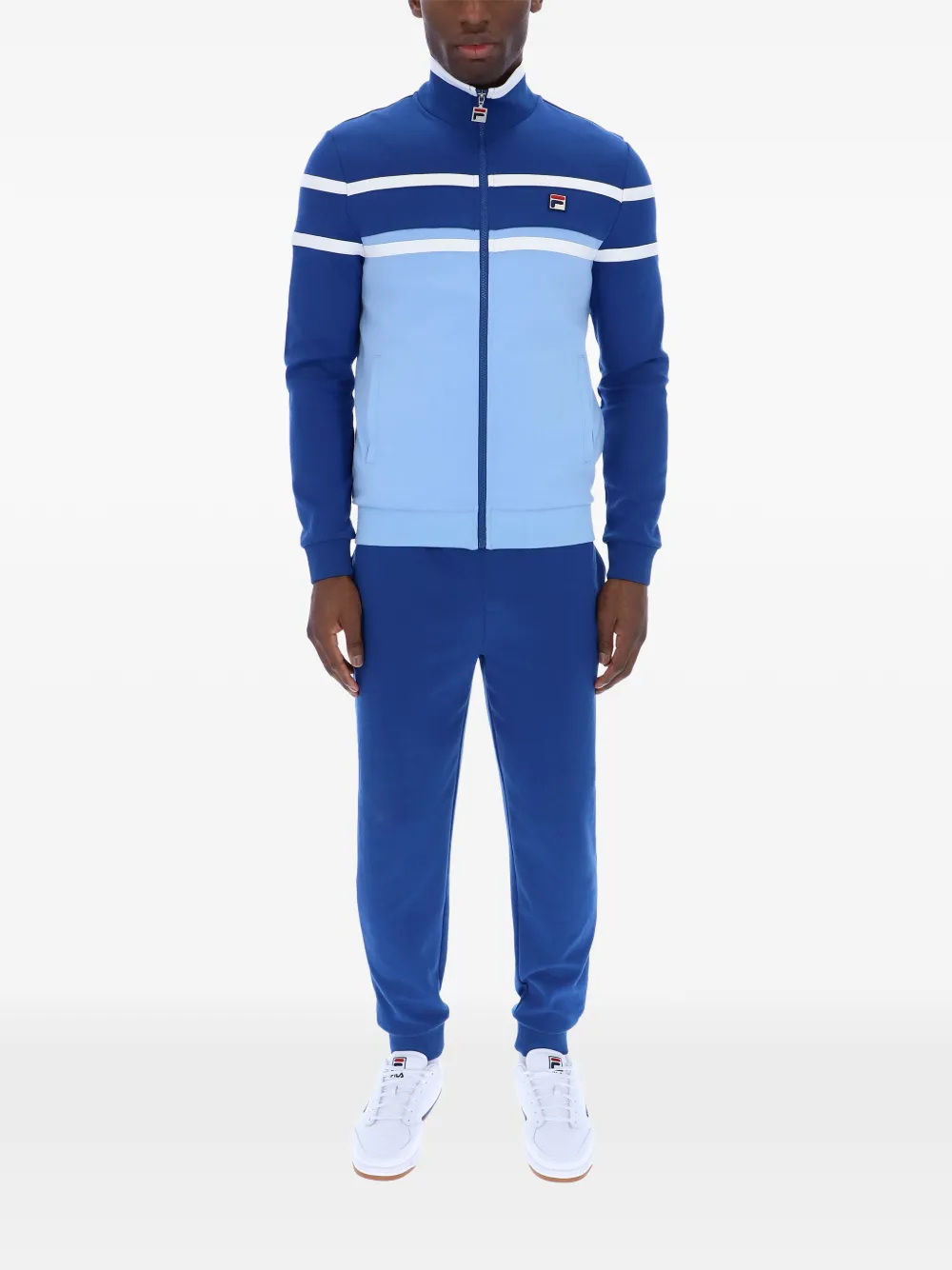 Fila Trainingsjack met colourblocking Blauw