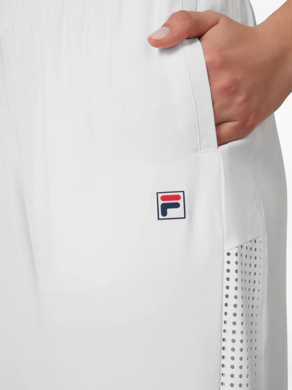 Fila Tennis Advantage trainingsbroek Wit