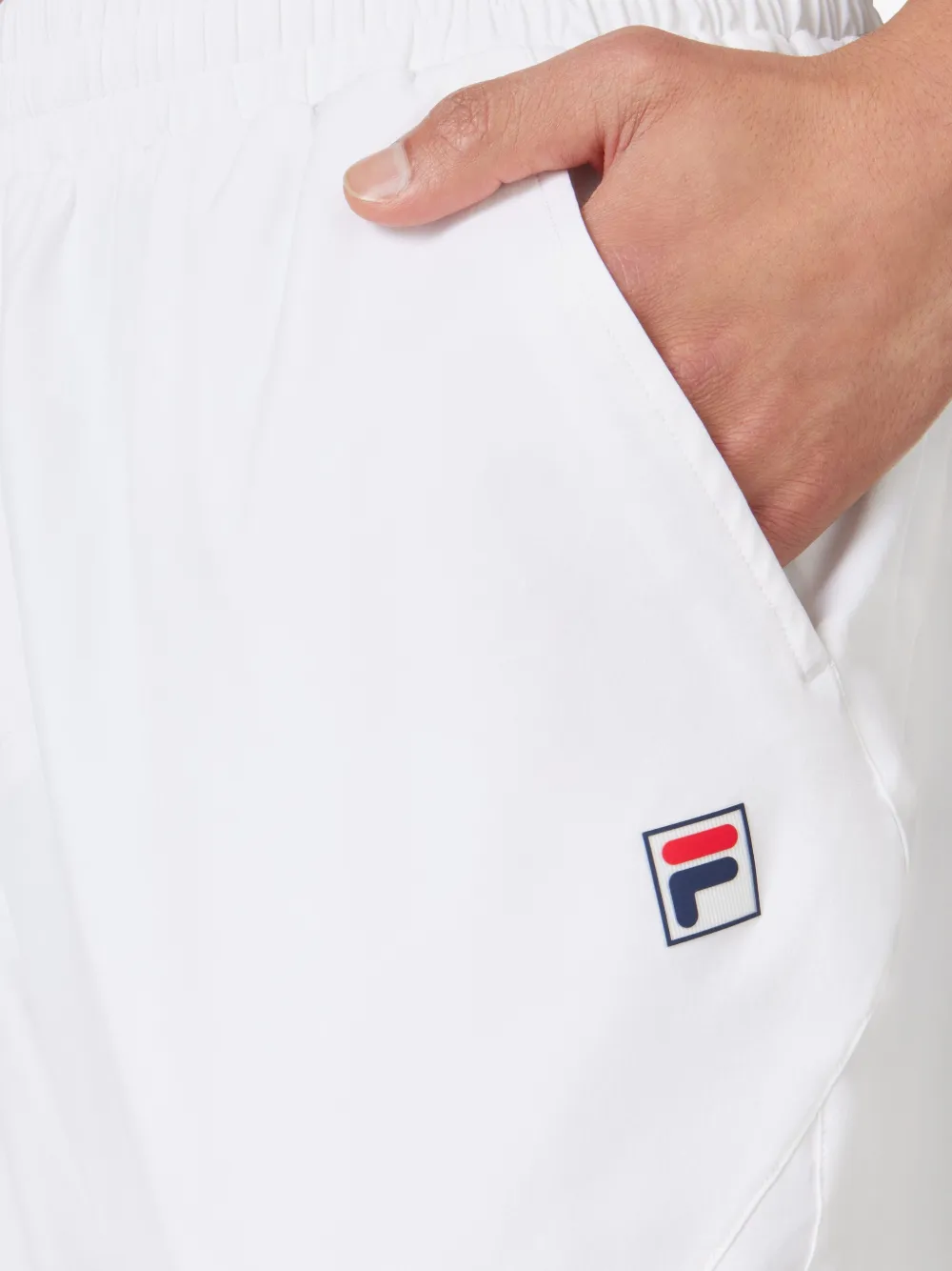 Fila Tennis Court trainingsbroek met logopatch Wit