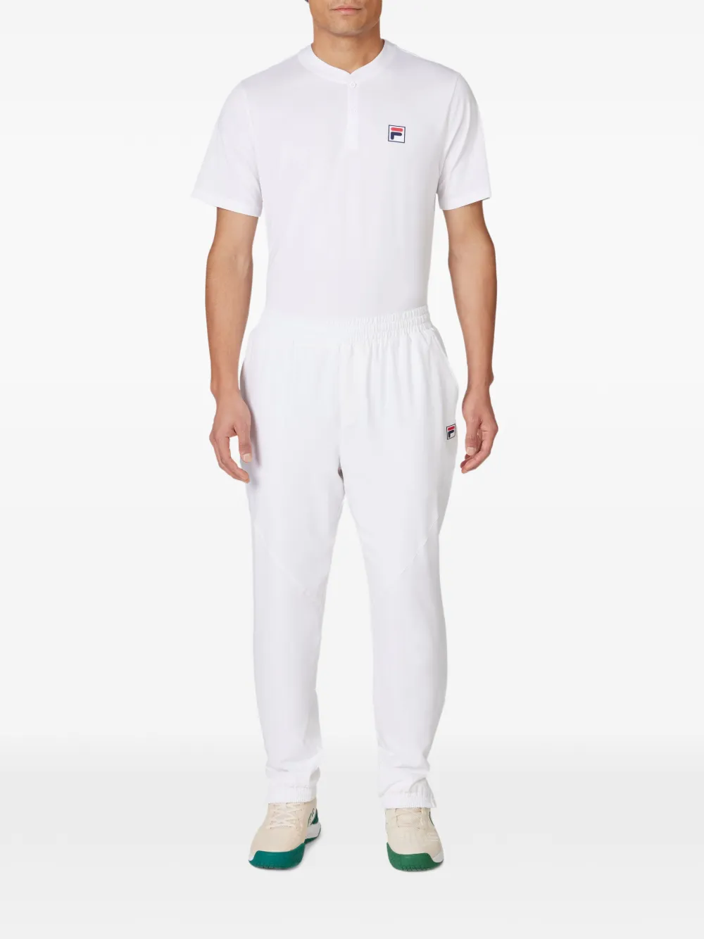 Fila Tennis Court trainingsbroek met logopatch Wit