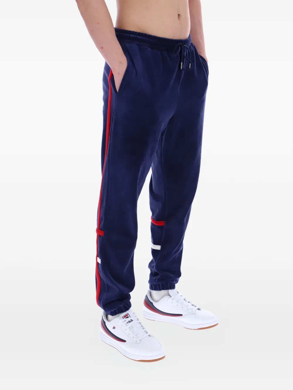 Fila Otello trainingsbroek met contrasterend vlak Blauw