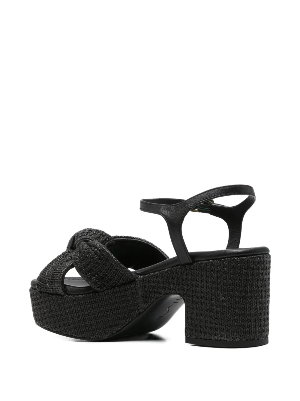 Unisa Kasidi knot-detail sandals Zwart