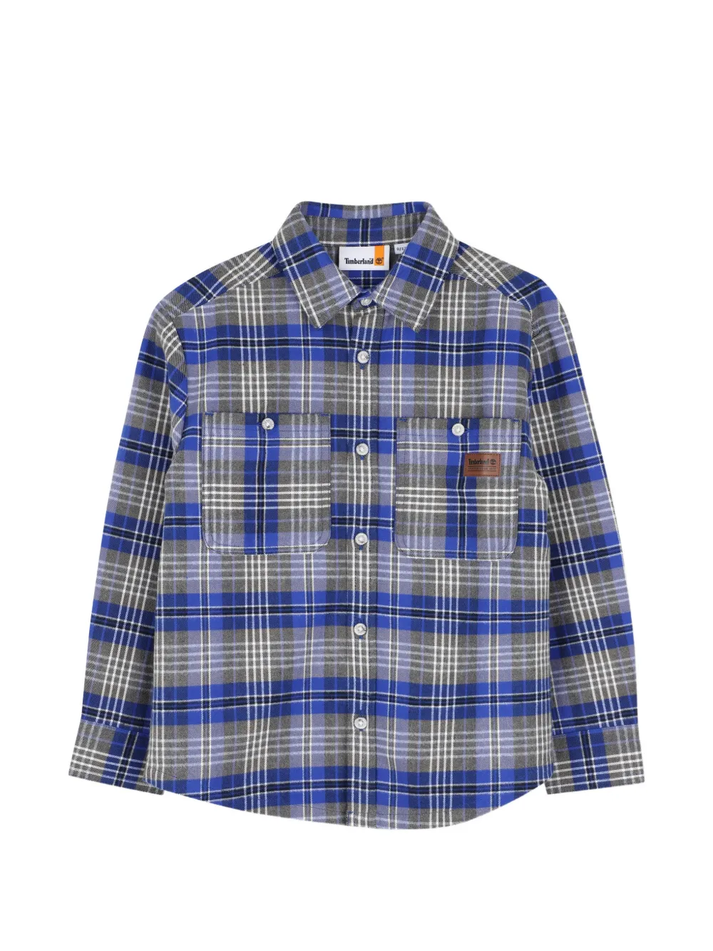 Timberland Kids Camicia a quadri - Blu