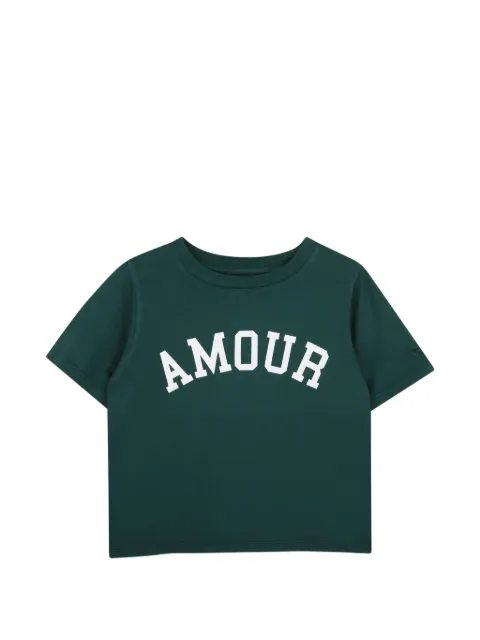 Zadig & Voltaire Kids playera con logo estampado
